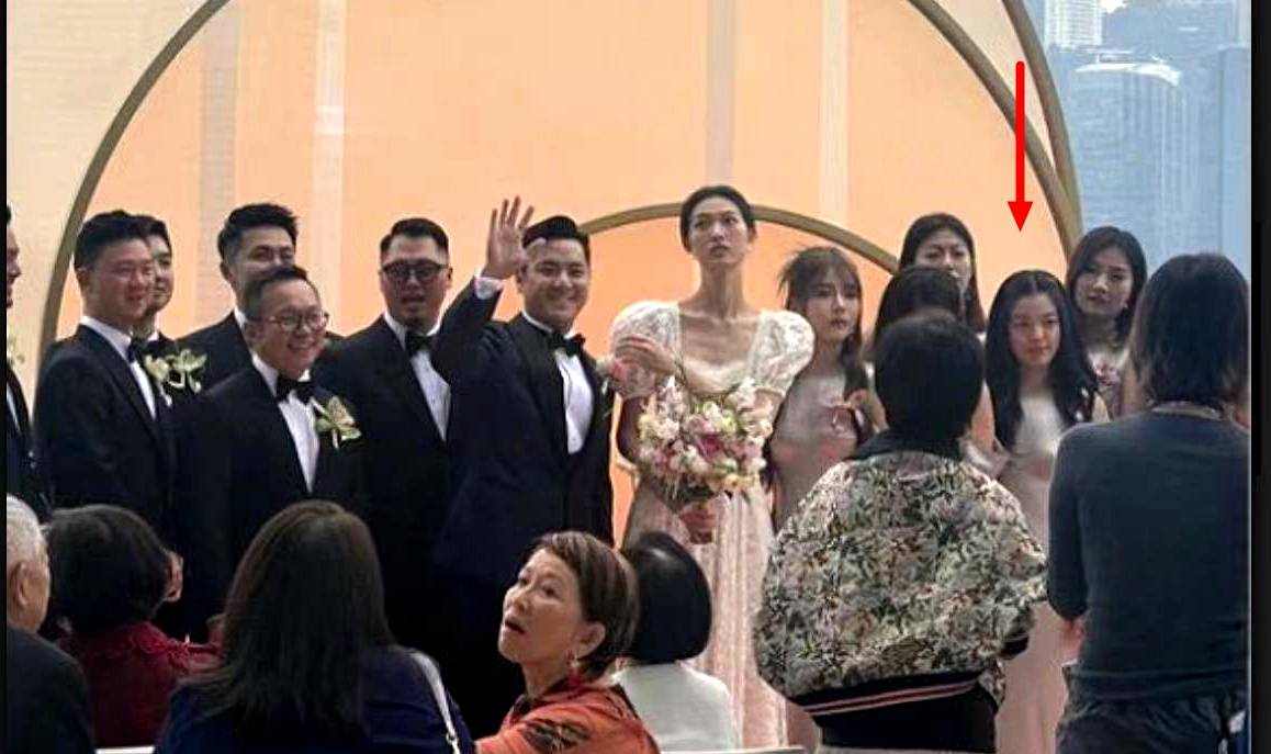 70岁的张艾嘉荣升“婆婆”，儿子王令尘与相恋7年的29岁内地超模游天翼举办盛大婚礼(图13)