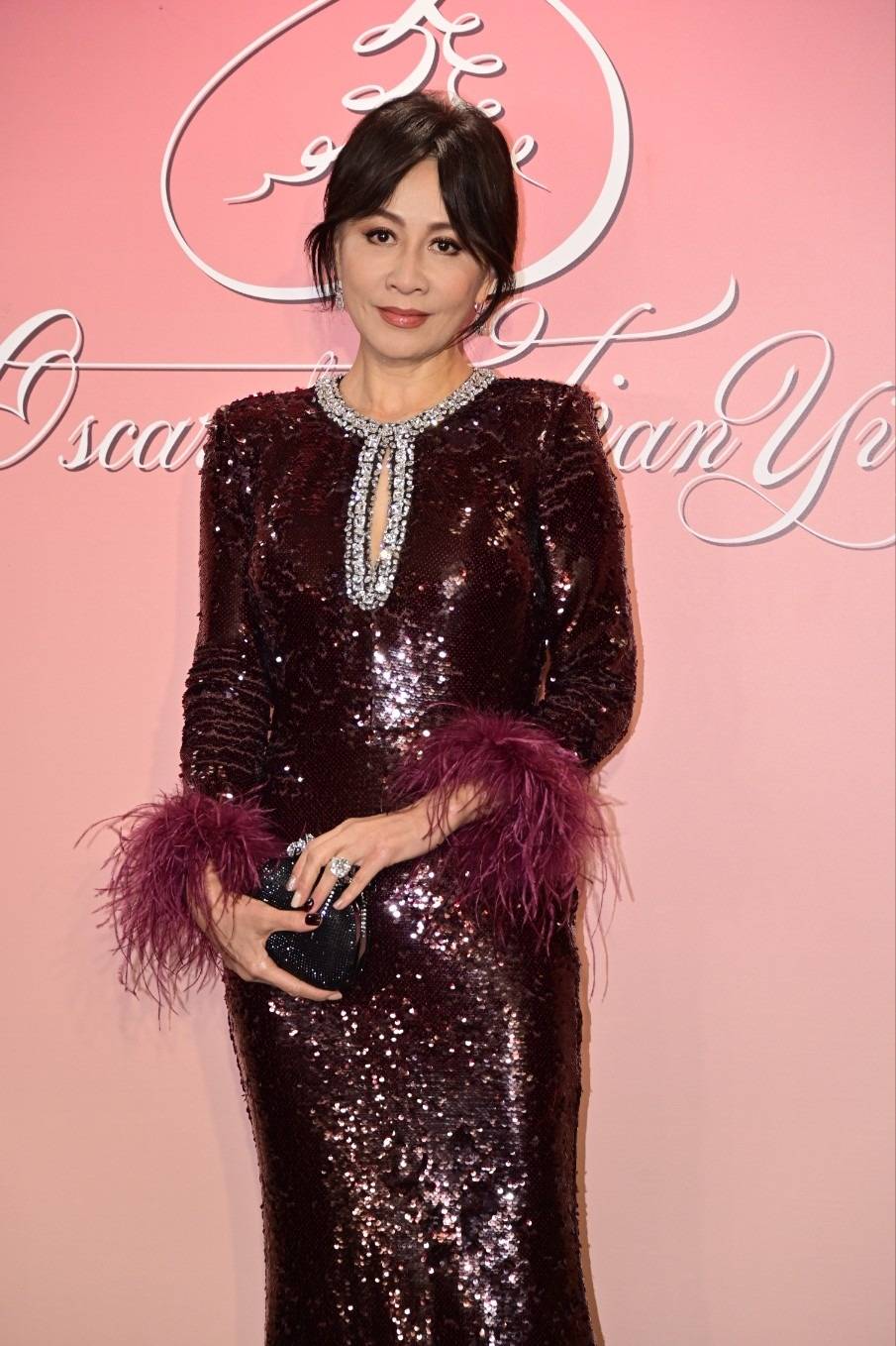 70岁的张艾嘉荣升“婆婆”，儿子王令尘与相恋7年的29岁内地超模游天翼举办盛大婚礼(图17)